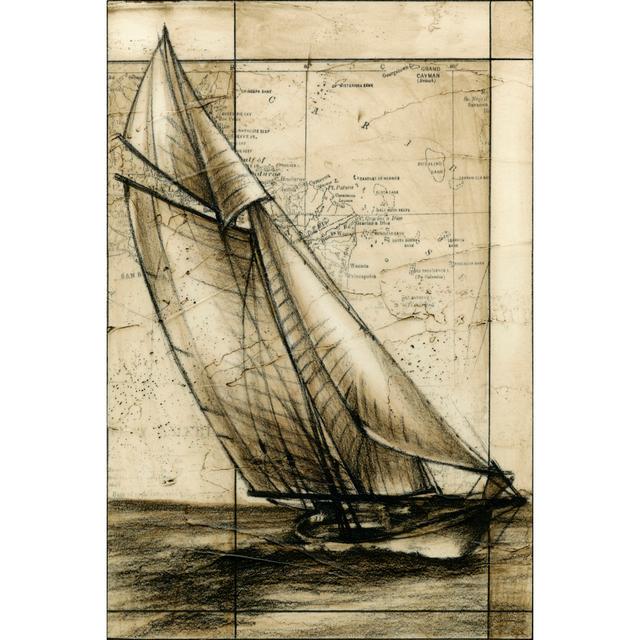 Tradewinds II by Ethan Harper - Wrapped Canvas Print Longshore Tides Size: 122cm H x 81cm W x 3.8cm D on Productcaster.