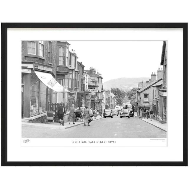 Denbigh, Vale Street C1955 by Francis Frith - Single Picture Frame Print The Francis Frith Collection Size: 60cm H x 80cm W x 2.3cm D on Productcaster.