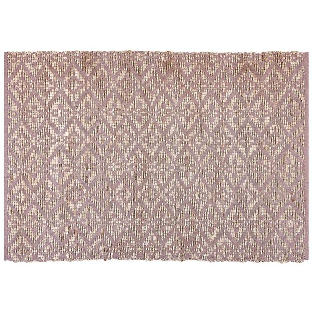 Bhondave Hand Loomed Beige/Pink Rug Gracie Oaks Rug Size: Rectangle 160 x 230cm on Productcaster.