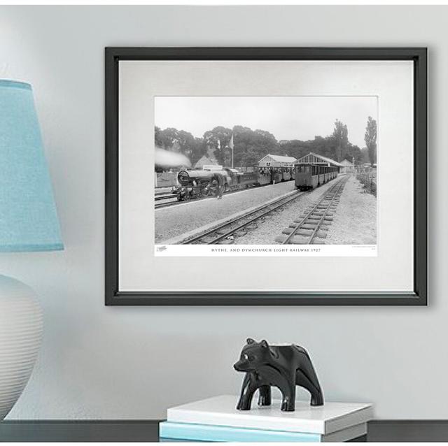 Hythe, And Dymchurch Light Railway 1927 by Francis Frith - Single Picture Frame Print The Francis Frith Collection Size: 40cm H x 50cm W x 2.3cm D on Productcaster.