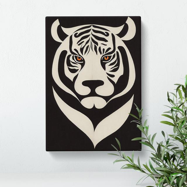 XC1022-4671X Tiger Art No.3 Abstract - Print Latitude Vive Size: 60cm H x 40cm W x 3cm D on Productcaster.