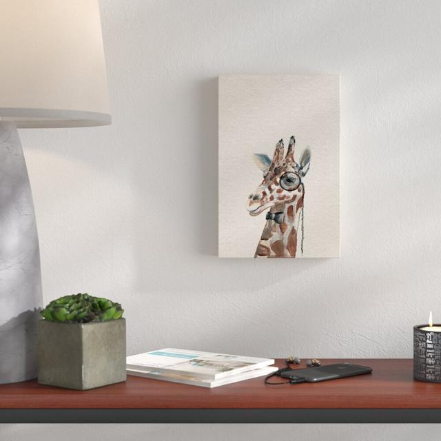 Lapin Gris - Wrapped Canvas Painting Print East Urban Home Size: 91cm H x 61cm W on Productcaster.