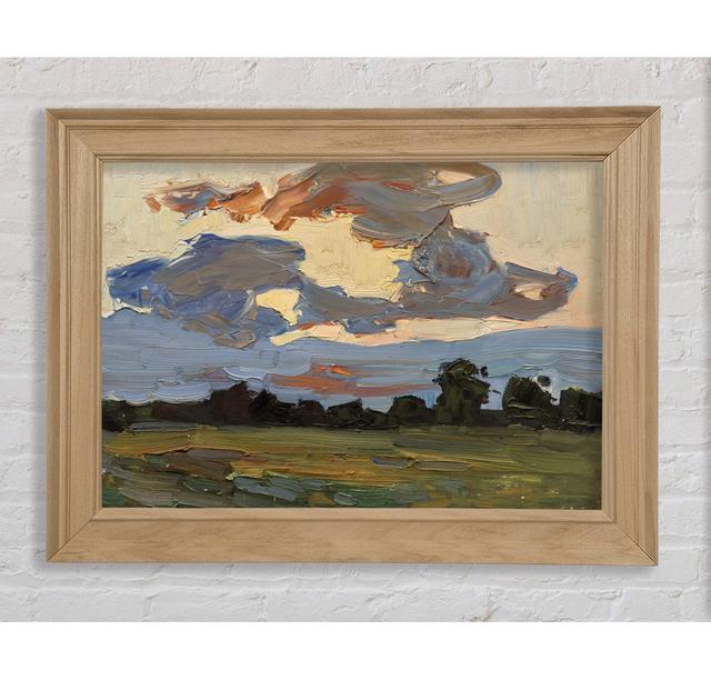 Abstract Countryside - Picture Frame Art Prints Bright Star Size: 59.7cm H x 84.1cm W on Productcaster.