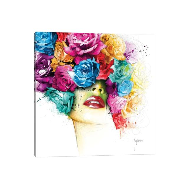 La Vie En Roses by Patrice Murciano - Wrapped Canvas Graphic Art Rosdorf Park on Productcaster.