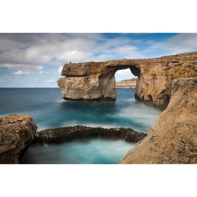 Azure Window In Gozo Island, Malta House of Hampton Size: 30cm H x 46cm W on Productcaster.