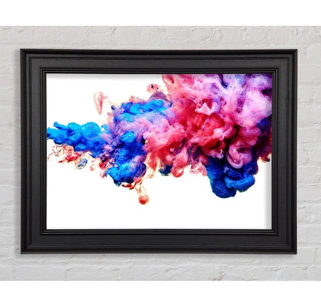 Star Dust Burst Framed Print Ivy Bronx Size: 100cm H x 141.4cm W on Productcaster.