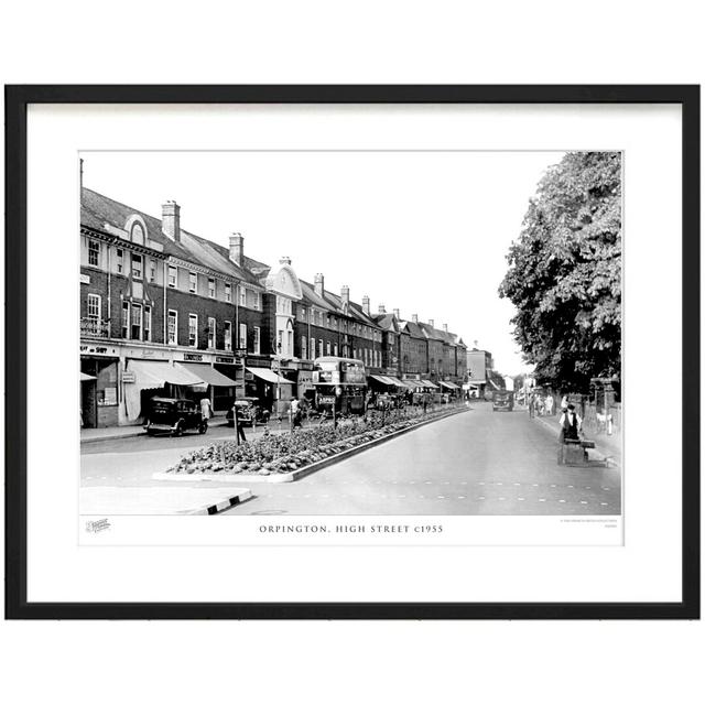 Orpington, High Street C1955 by Francis Frith - Single Picture Frame Print The Francis Frith Collection Size: 40cm H x 50cm W x 2.3cm D on Productcaster.