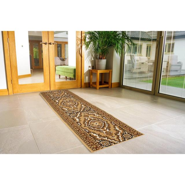 Medallion Area Rug Latitude Vive Rug Size: Runner 60 x 1158.24cm on Productcaster.