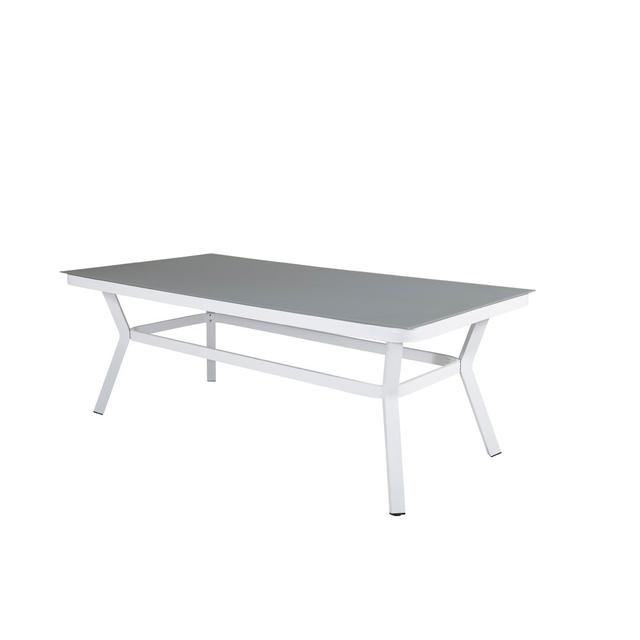 Gaetane Aluminum Dining Table Dakota Fields on Productcaster.