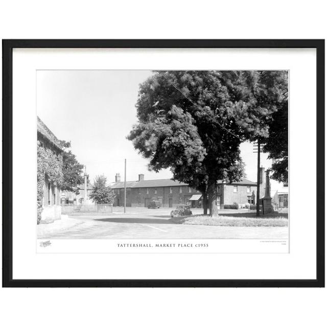 Tattershall, Market Place C1955 by Francis Frith - Single Picture Frame Print The Francis Frith Collection Size: 45cm H x 60cm W x 2.3cm D on Productcaster.