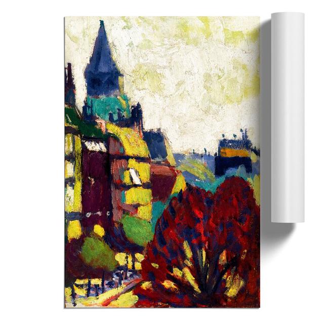 St. Germain Des Pres by Henry Lyman Sayen - Unframed Painting East Urban Home Size: 42cm H x 30cm W x 0.1cm D on Productcaster.