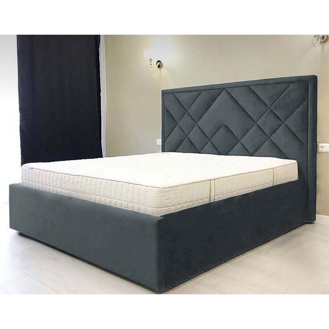 Kay Upholstered Bed Frame Fairmont Park Size: Double (4'6"), Colour: Coffee on Productcaster.