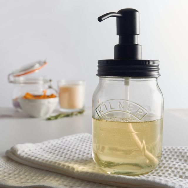 Liquid Soap and Lotion Dispenser Kilner on Productcaster.