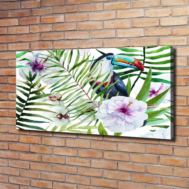 Tropic Toucan - Wrapped Canvas Art Prints Bay Isle Home on Productcaster.