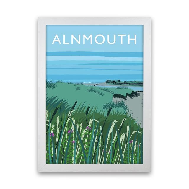 Alnmouth Portrait by Richard O'Neill - Print Corrigan Studio Format: White Framed, Size: 88cm H x 64cm W x 3cm D on Productcaster.