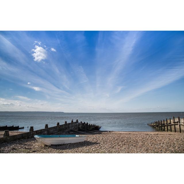 Whitstable Cloudscape CBCK-ChristineSkyblue; Aqua Blue; White; Beige483116861 House of Hampton Size: 51cm H x 76cm W on Productcaster.