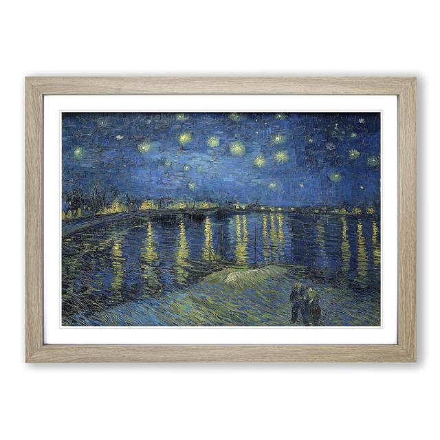 Vincent Van Gogh - Single Picture Frame Painting ClassicLiving Frame Colour: Oak on Productcaster.