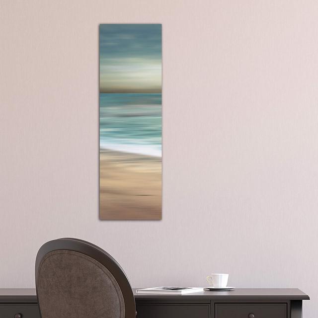 Ocean Calm I by Tandi Venter - Wrapped Canvas Graphic Art Print Highland Dunes Size: 91.44cm H x 30.48cm W x 3.81cm D on Productcaster.