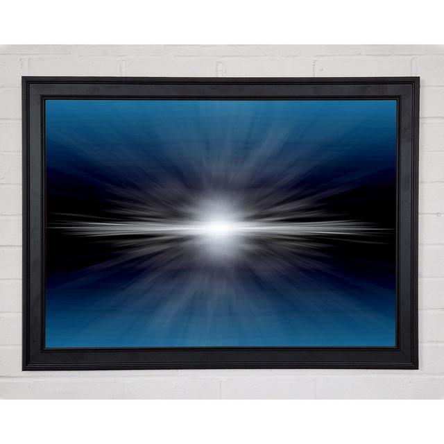 Surreal Sun Horizon Framed Print Ivy Bronx Size: 21cm H x 29.7cm W on Productcaster.