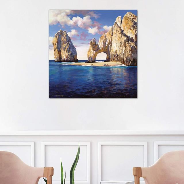 Cabo San Lucas by Maher Morcos - Wrapped Canvas Painting 17 Stories Size: 66.04cm H x 66.04cm W x 1.91cm D on Productcaster.