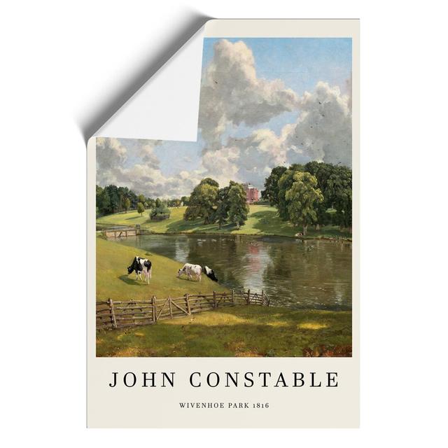 Wivenhoe Park in Essex by John Constable - Unframed Painting East Urban Home Size: 59cm H x 42cm W x 0.1cm D on Productcaster.