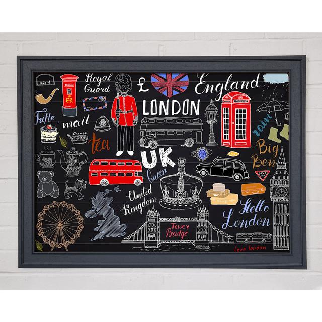 All the Things to Love in the City - Single Picture Frame Art Prints Happy Larry Size: 59.7cm H x 84.1cm W on Productcaster.