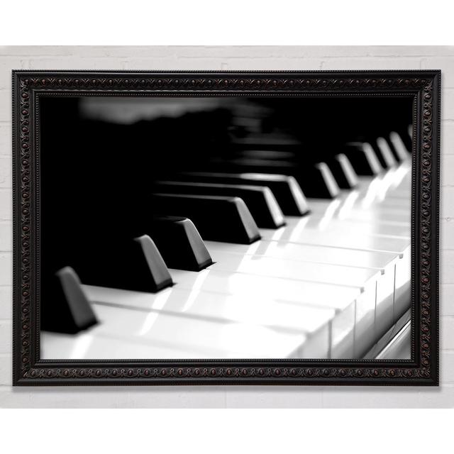 Piano Keyboard - Print Brayden Studio Size: 42cm H x 59.7cm W on Productcaster.