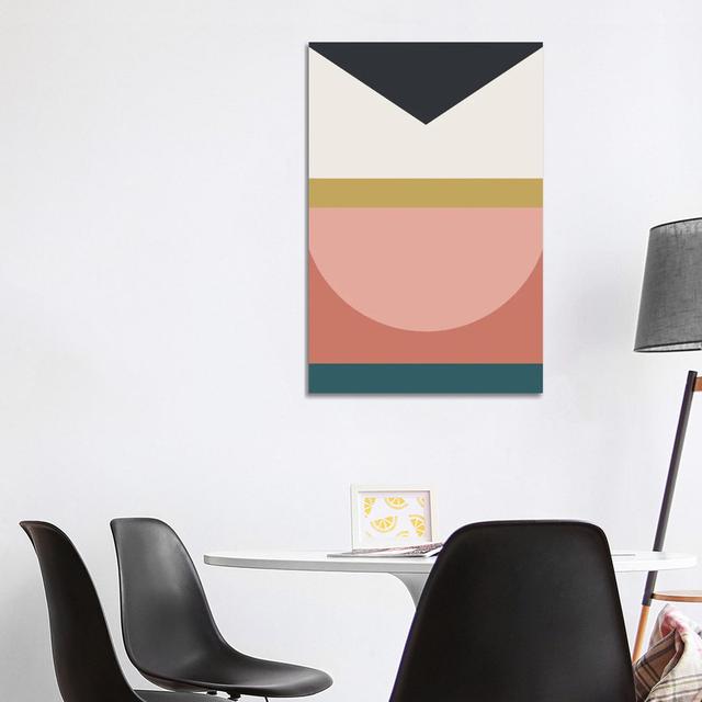 Maximalist Geometric III - Art Prints on Canvas Isabelline Format: Wrapped Canvas, Size: 101.6cm H x 66.04cm W x 3.81cm D on Productcaster.