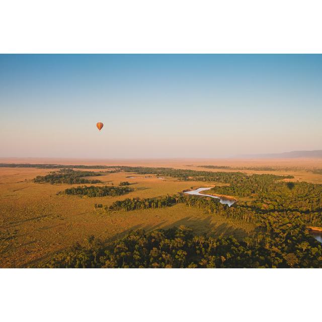 Journey Across the Massai Mara by Larrymull2 - Wrapped Canvas Photograph 17 Stories Size: 30cm H x 46cm W on Productcaster.