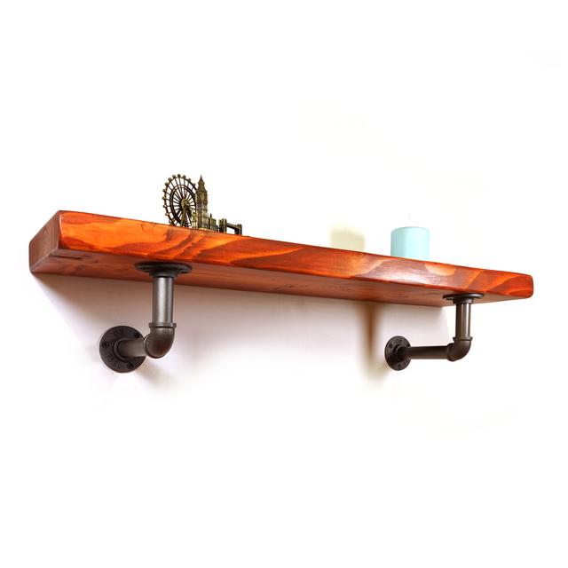 DelRe Bracket Shelf Borough Wharf Size: 17cm H x 180cm W x 14.5cm D on Productcaster.