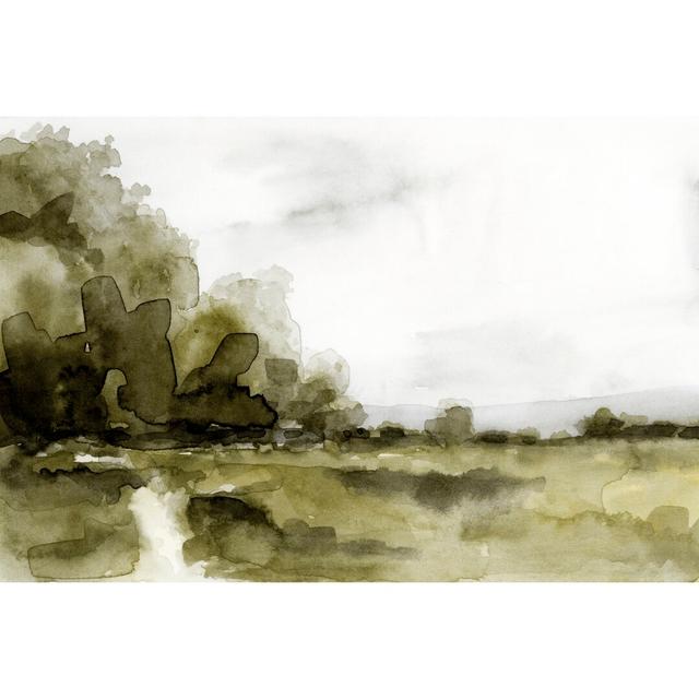 Simple Watercolor Scape I - Print Rosalind Wheeler Size: 61cm H x 91cm W x 3.8cm D on Productcaster.