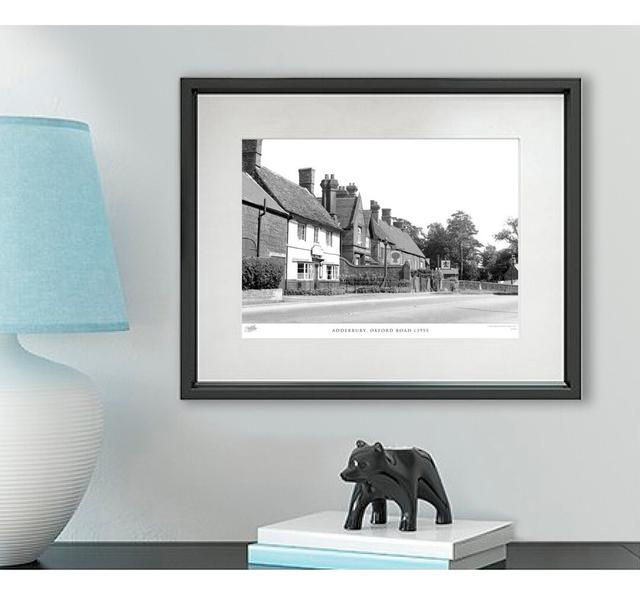 'Adderbury, Oxford Road C1955' by Francis Frith - Picture Frame Photograph Print on Paper The Francis Frith Collection Size: 60cm H x 80cm W x 2.3cm D on Productcaster.