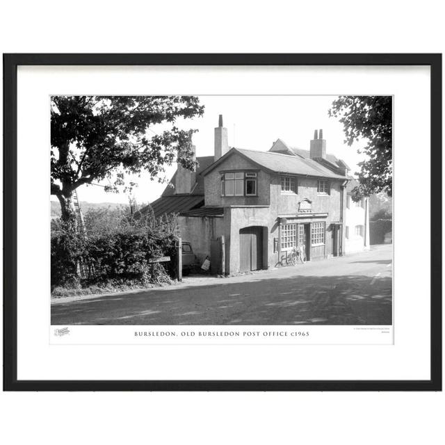 'Bursledon, Old Bursledon Post Office C1965' by Francis Frith - Picture Frame Photograph Print on Paper The Francis Frith Collection Size: 45cm H x 60 on Productcaster.