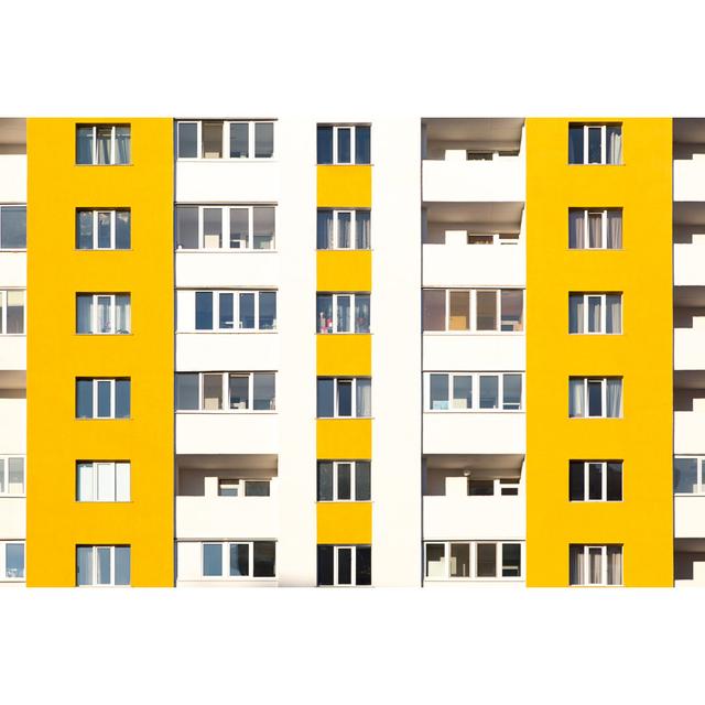 New Apartment Building by Andronova - Wrapped Canvas Print 17 Stories Size: 51cm H x 76cm W on Productcaster.