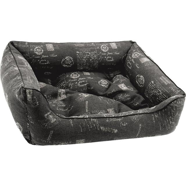 Hundebett Hemingway Dandy Dog Farbe: Dunkelgrau, Größe: Extragroß (100 cm B x 80 cm T x 35 cm H) on Productcaster.