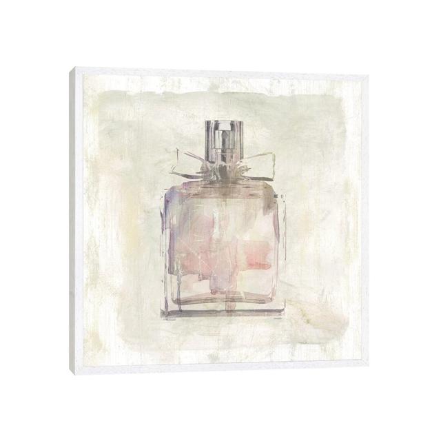 Pretty Perfume I by Carol Robinson - Painting Print on Canvas Ebern Designs Format: White Framed, Size: 66.04cm H x 66.04cm W x 3.81cm D on Productcaster.