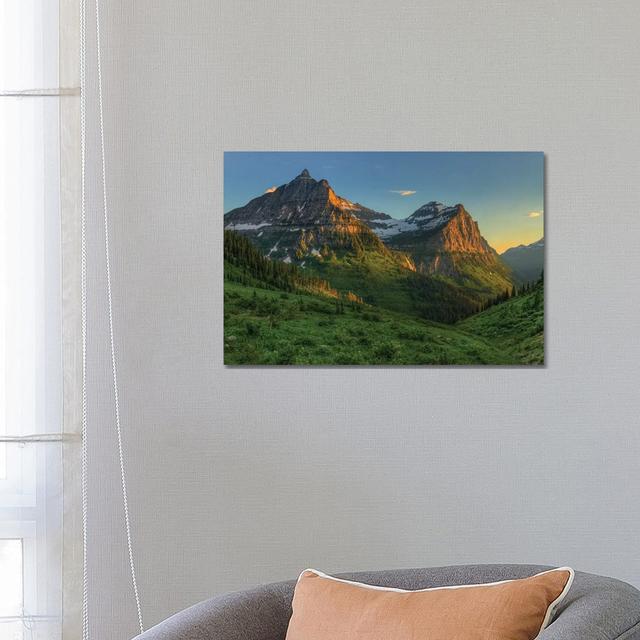 Mountains That Beckon by Bill Sherrell - Gallery-Wrapped Canvas Giclée on Canvas Union Rustic Format: Canvas, Size: 45.72cm H x 66.04cm W x 1.905cm D on Productcaster.