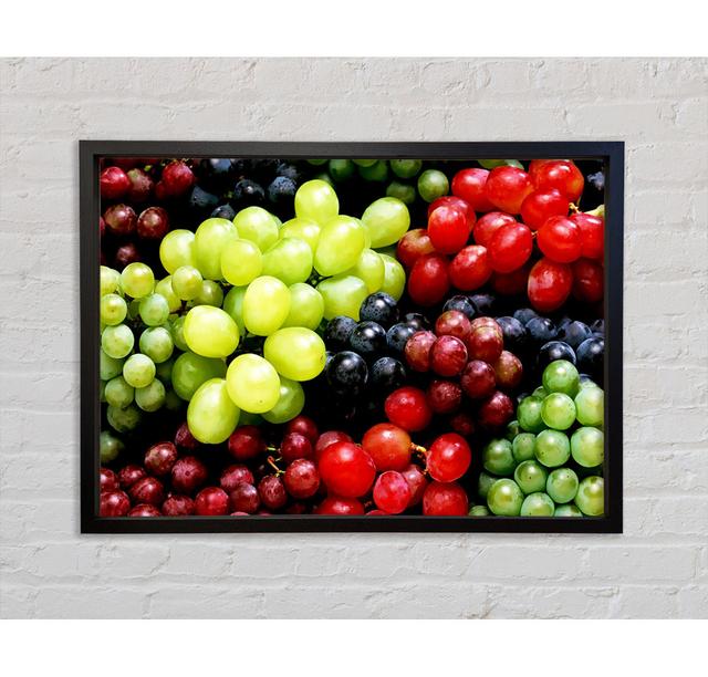 Nothing But Grapes - Print Ebern Designs Size: 100cm H x 141.4cm W x 3.3cm D on Productcaster.