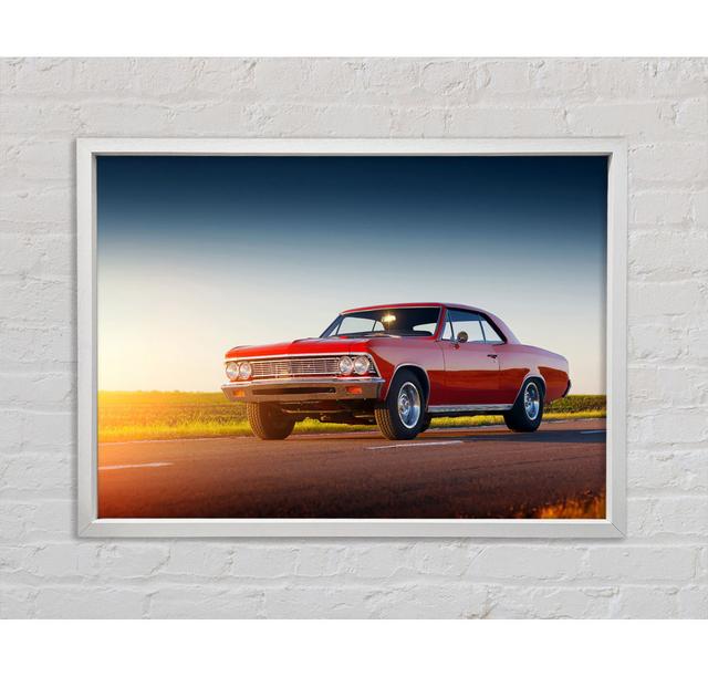 Mustang 11 - Single Picture Frame Art Prints on Canvas Latitude Run Size: 100cm H x 141.4cm W x 3.3cm D on Productcaster.