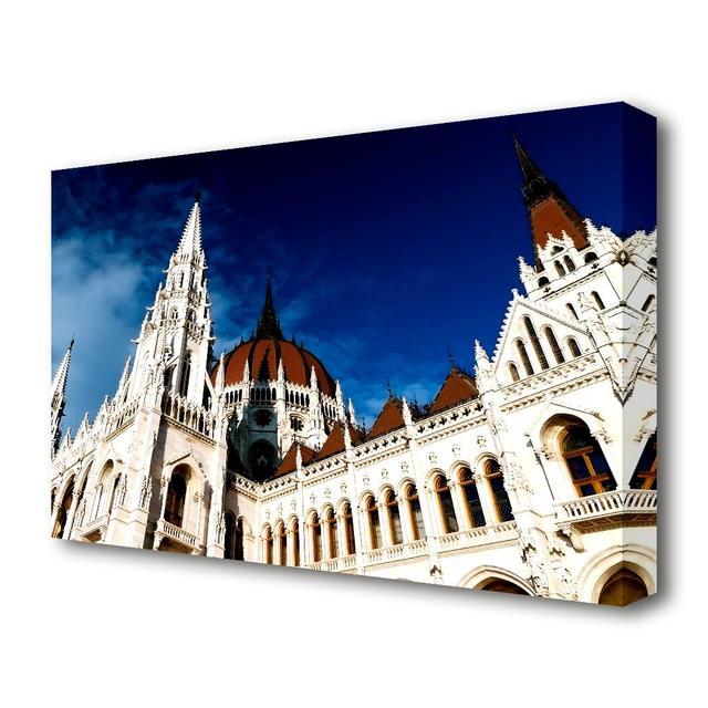 Budapest Hungary - Wrapped Canvas Photograph Print" East Urban Home Size: 35.6 cm H x 50.8 cm W on Productcaster.