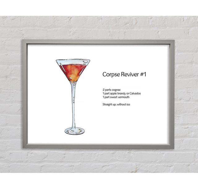 Corpse Reviver Cocktail - Print Bright Star Size: 84.1cm H x 118.9cm W on Productcaster.