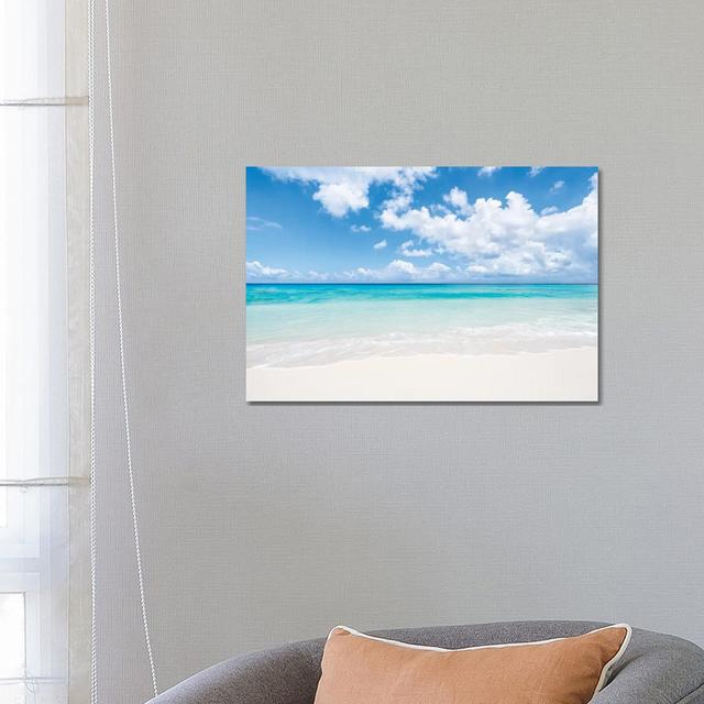 Beautiful Anse Georgette Beach, Praslin, Seychelles House of Hampton Size: 45.72cm H x 66.04cm W x 3.81cm D on Productcaster.