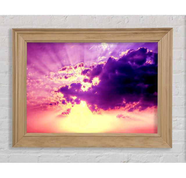 Sunburst - Print Bright Star Size: 84.1cm H x 142.2cm W x 8cm D on Productcaster.