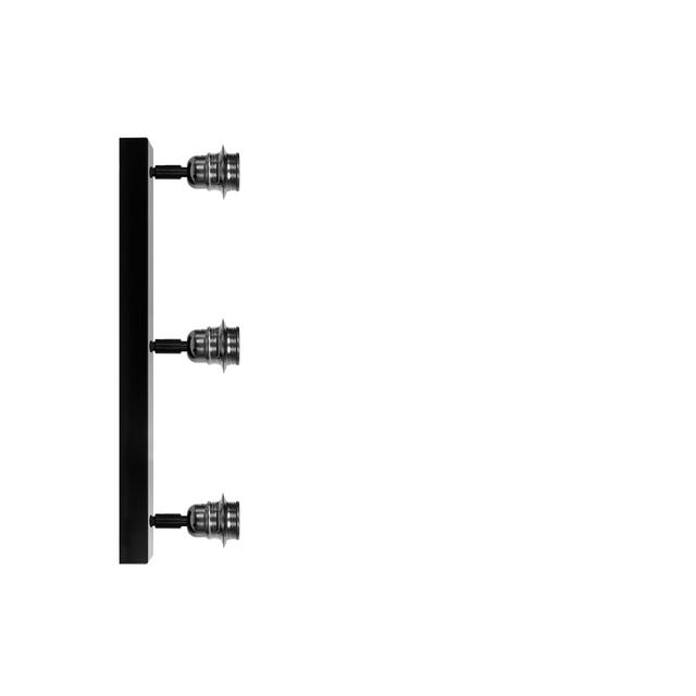 Greg 3 - Light Dimmable Wall Spotlight Borough Wharf Fixture Finish: Chrome/Black on Productcaster.