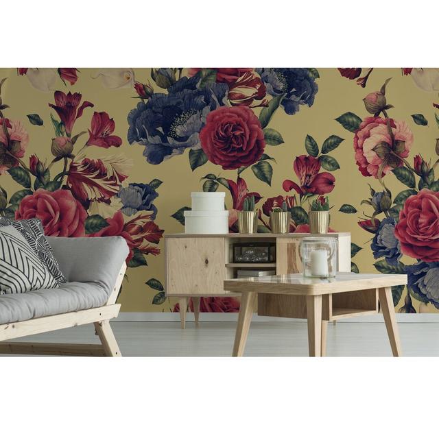 Caillo Matte Wall Mural Mercer41 Size: 250cm W x 200cm L on Productcaster.