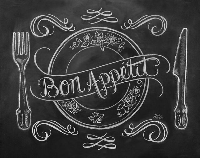 Lilly & Val 'Bon Appetit' Textual Art August Grove on Productcaster.