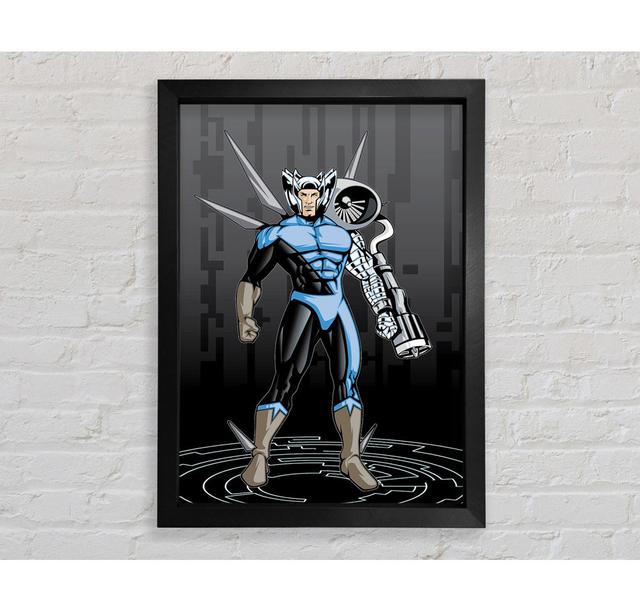 Superhero 5 - Single Picture Frame Art Prints Bright Star Size: 59.7cm H x 42cm W x 3.4cm D on Productcaster.