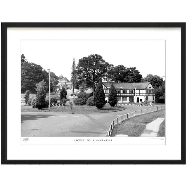 'Lickey, Four Ways C1965' by Francis Frith - Picture Frame Photograph Print on Paper The Francis Frith Collection Size: 60cm H x 80cm W x 2.3cm D on Productcaster.