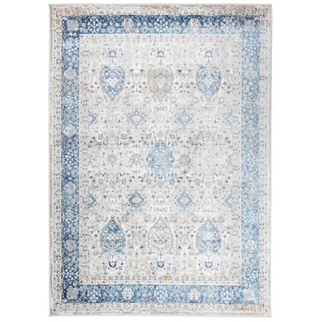 Trumpeters Flatweave Blue/Beige Rug Latitude Vive Rug Size: Rectangle 200 x 300cm on Productcaster.