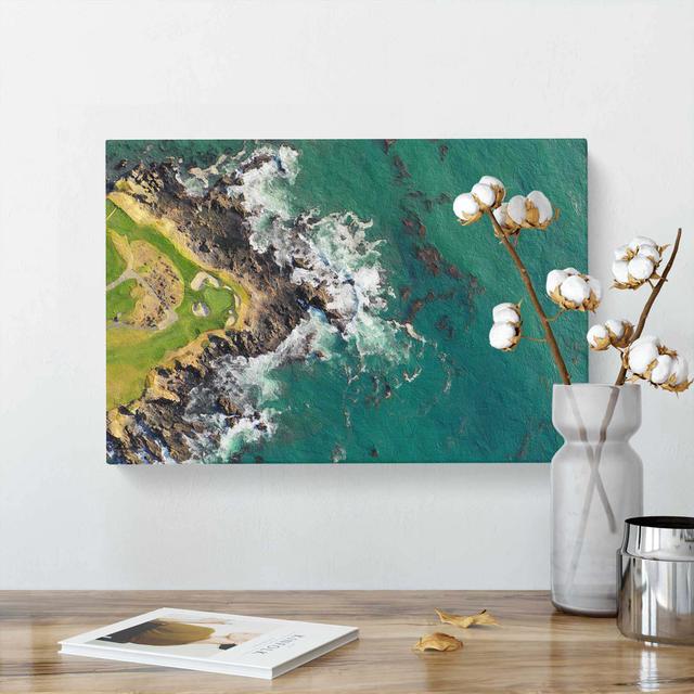 Arrowhead Point Golf Course in California - Wrapped Canvas Painting Pint East Urban Home Size: 40cm H x 60cm W x 3cm D on Productcaster.